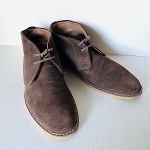 Banana Republic  Sz 10 Brown Suede Desert Boots Men’s